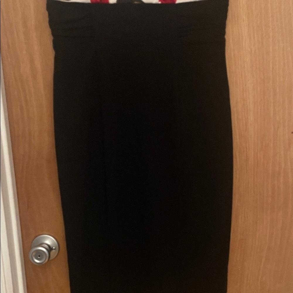 White House Black Market Red Floral Midi Dress - Picture 7 of 10